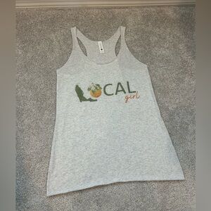 Next Level Apparel “Local Girl” Tank Top, size Small